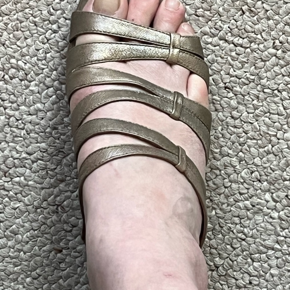 Clarks Artisan wedge sandals 9.5-10